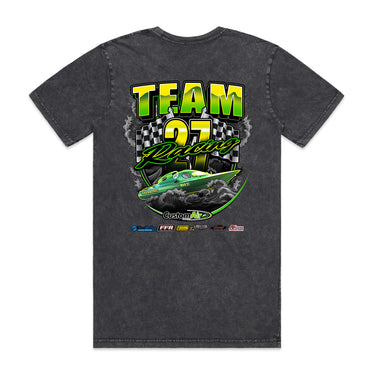 Team 27 Racing Men's Stone Wash Tee